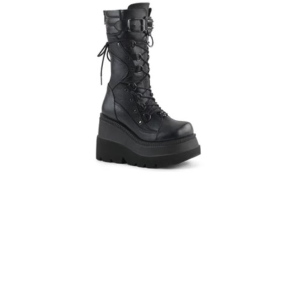 DEMONIA Shaker-70 Calf-High Boots NWOT size US 6 - Picture 7 of 7